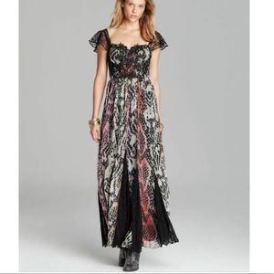 NWT Free People Wild Hearts Maxi Dress